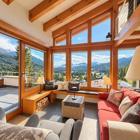 Foppa Alpine Ski-in Ski-out & Sauna Holiday home Valbella